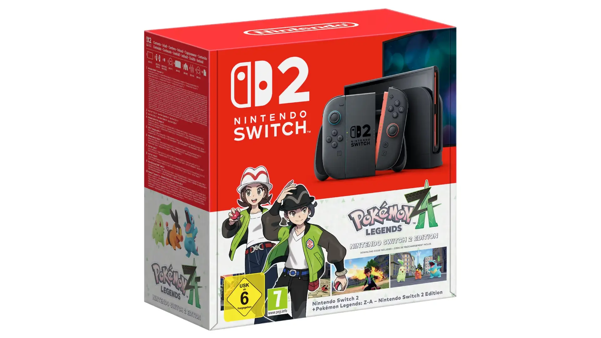 16 октября выходит комплект Nintendo Switch 2 с игрой Pokémon Legends.