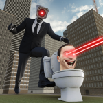 Skibidi Fight Взлом Все открыто